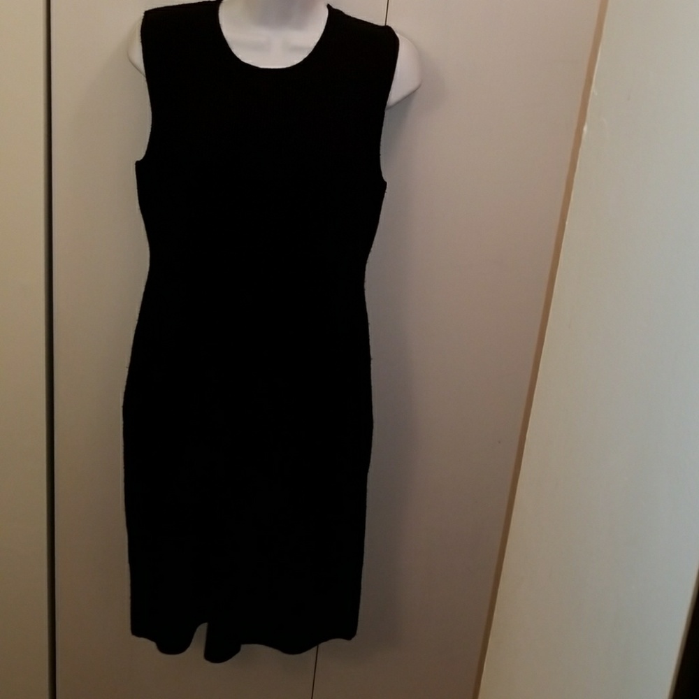 Vince Wool sweater dress size Large Black